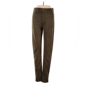 Banana Republic TALL 4 4T Olive and Brown High Rise Skinny Pants 27/4